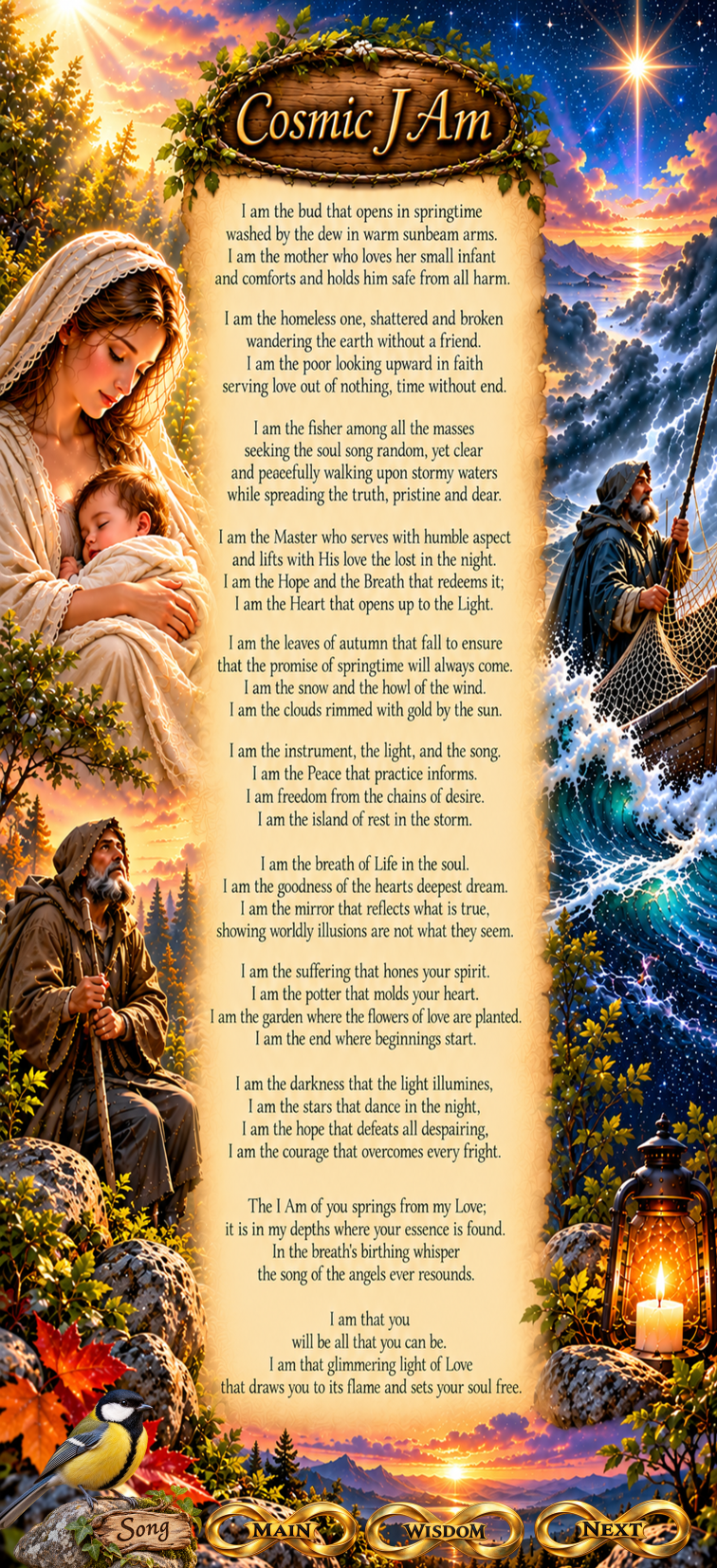 Cosmic I Am, a contemplative poem by Kamal Rani
