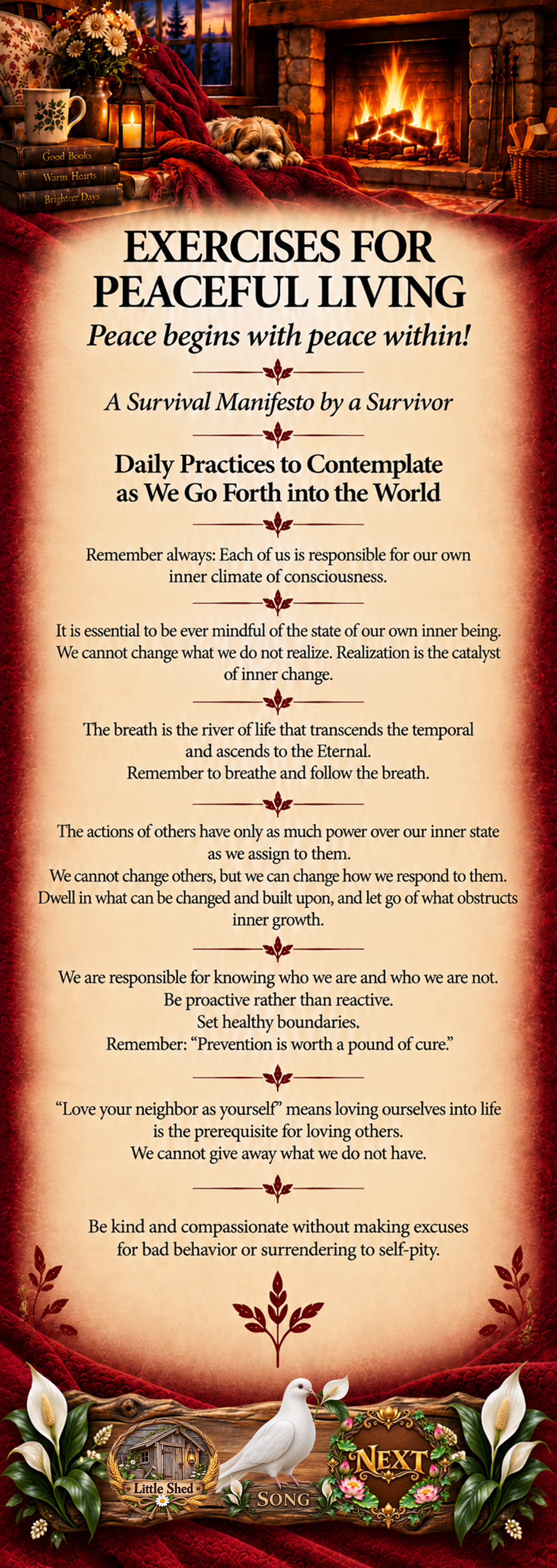 Exercises for Peaceful Living