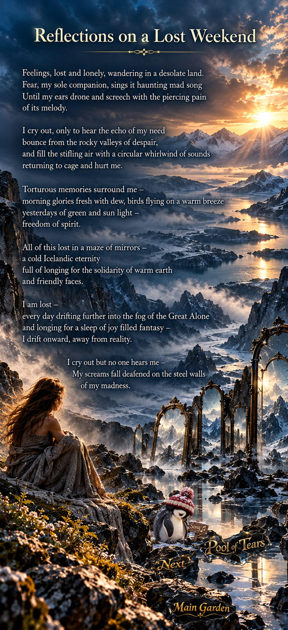 Reflections on a Lost Weekend, a poem by Kamal Rani